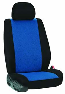 Textil Autositzbezug Mexico blau