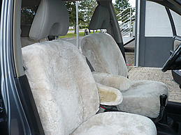 Honda CRV Lammfell Autositzbezüge